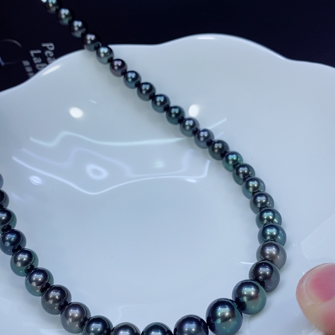 海水珍珠颈饰银S925镶嵌