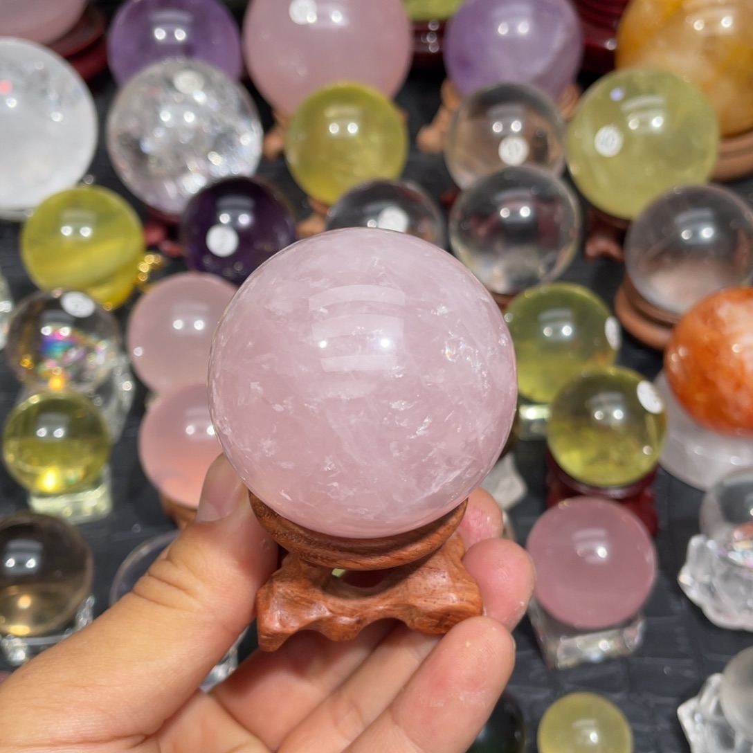水晶珠宝半成品未镶嵌微瑕4.98