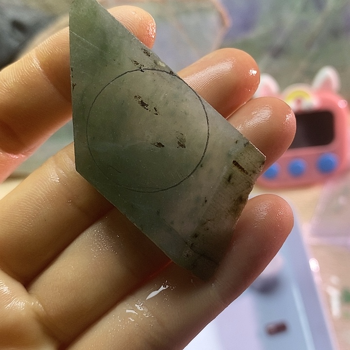 翡翠裸石翡翠毛料