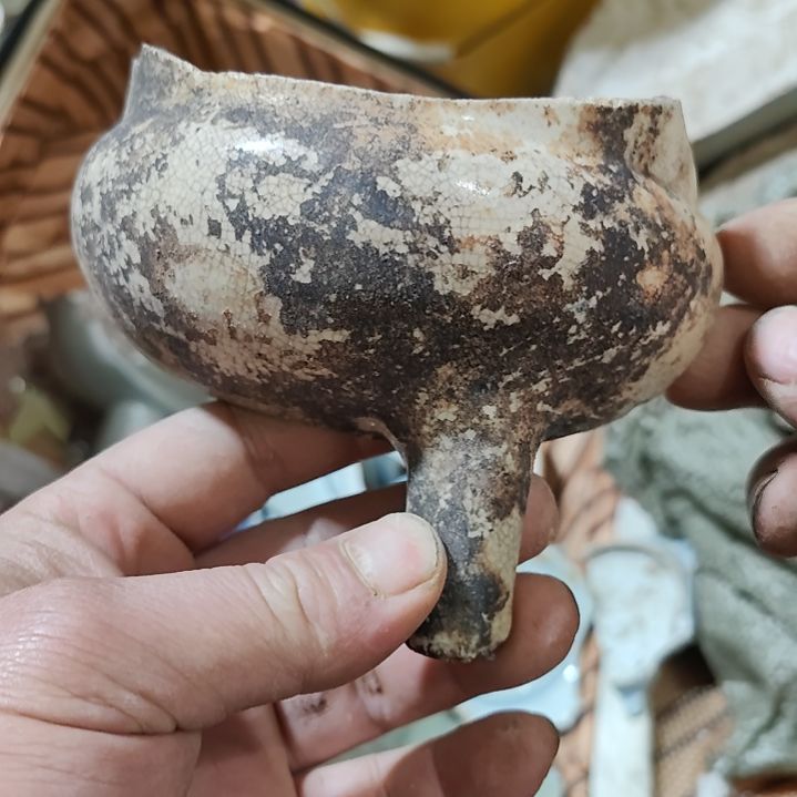 陶瓷手工茶杯摆件
