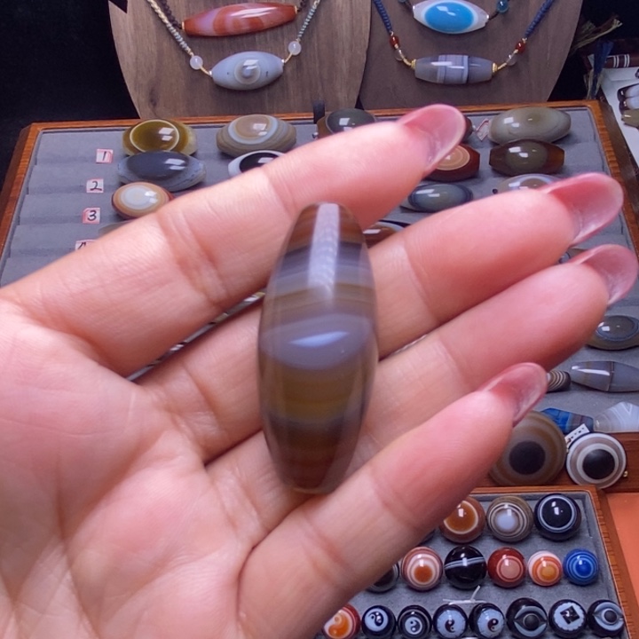 玛瑙/玉髓未镶嵌颈饰