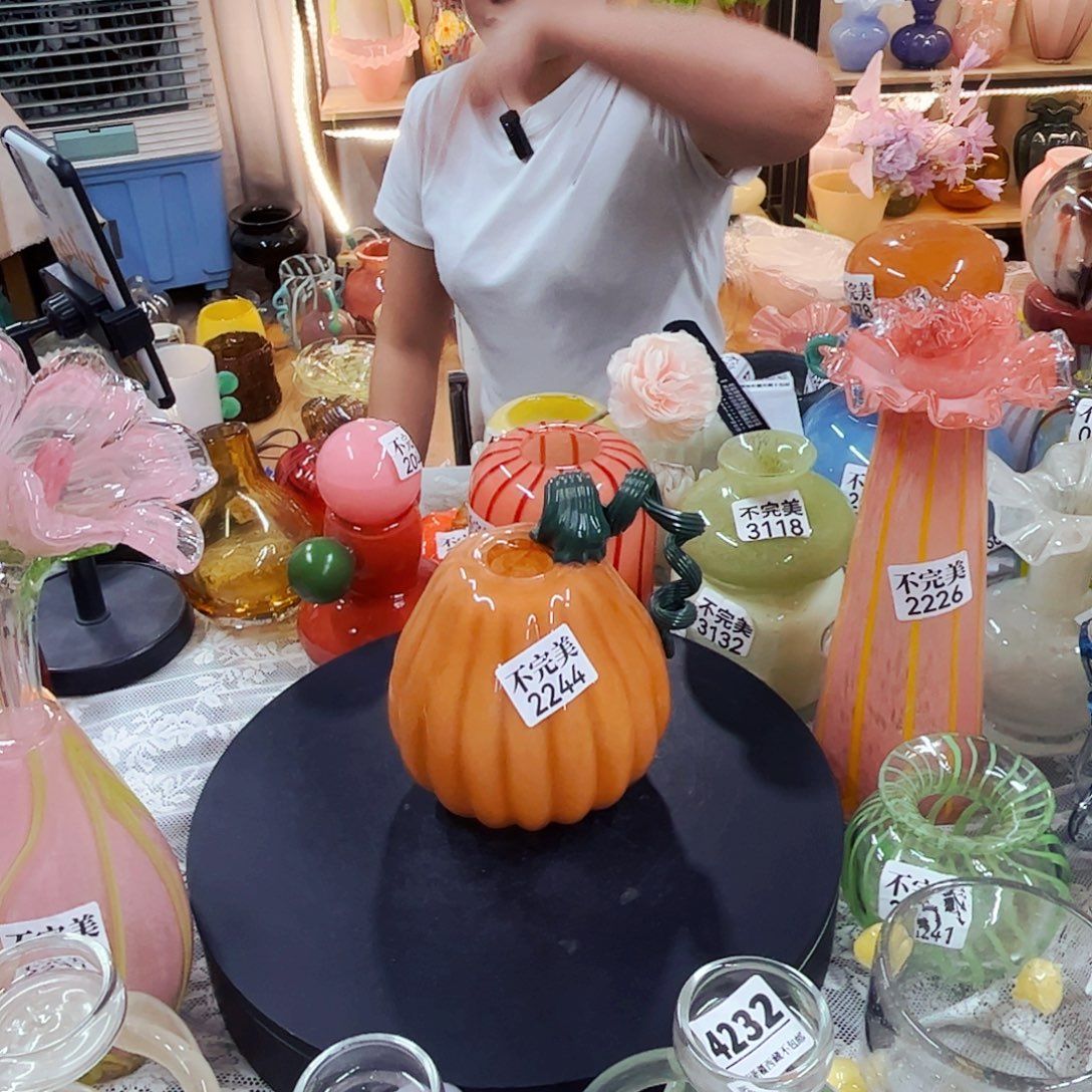 2244不完美家悦美居琉璃摆件