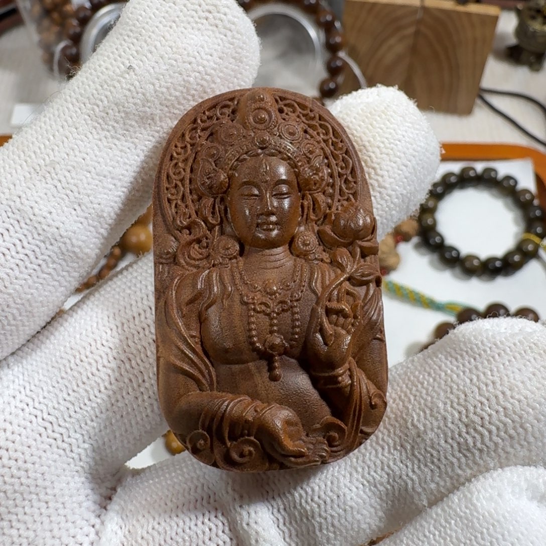 手串/手链檀香木351度母开播福利