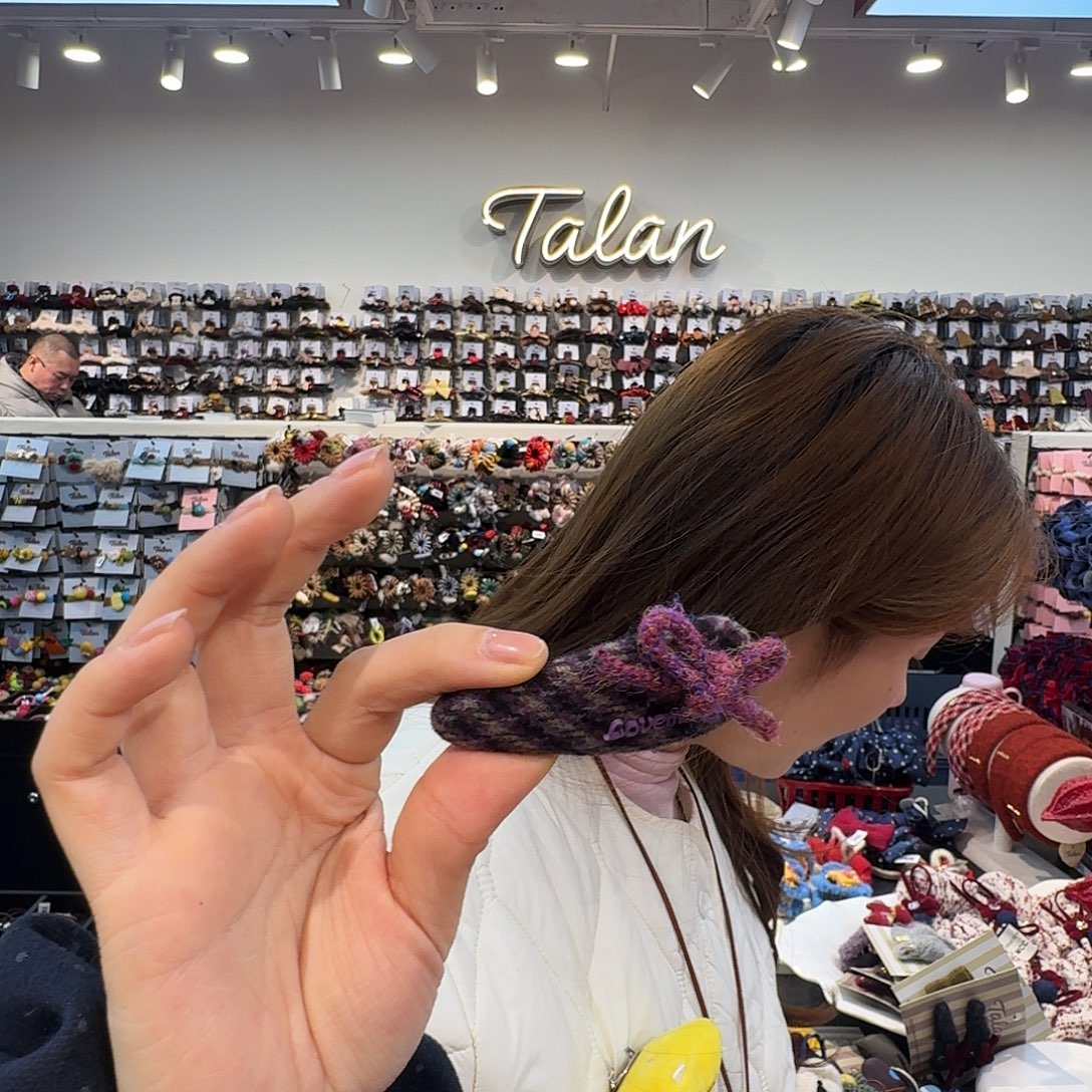 @***@非金属紫色拜拜夹