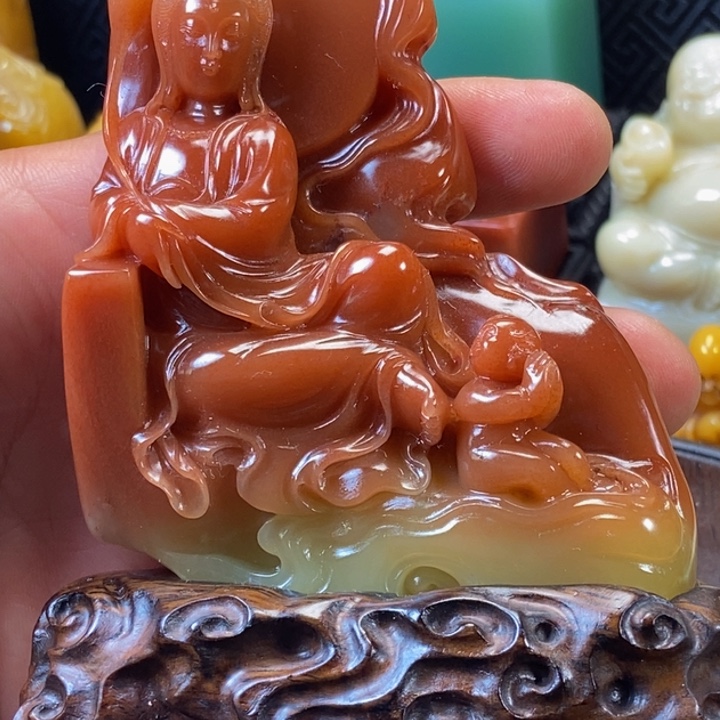 寿山石印石芙蓉石