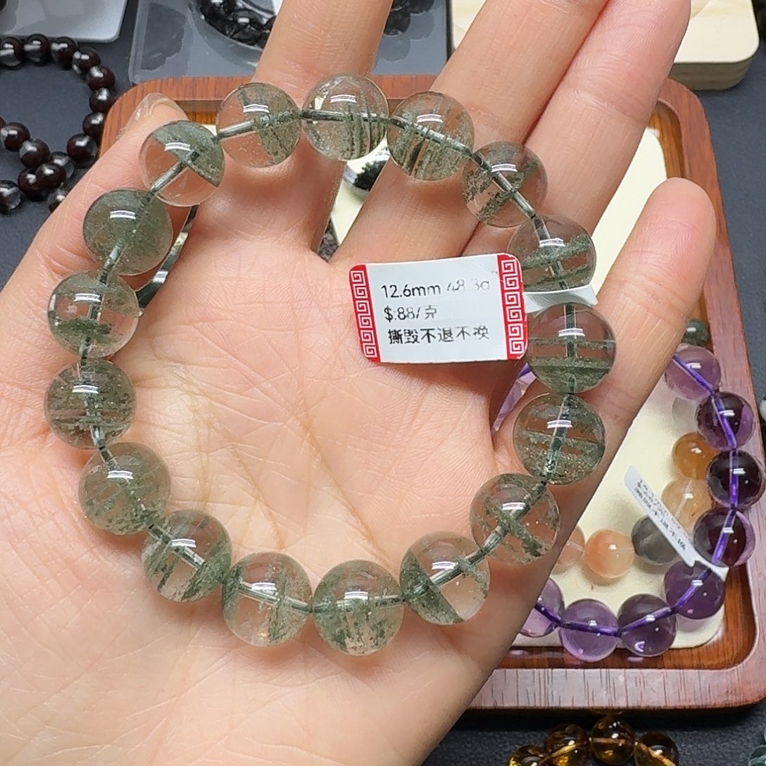 未镶嵌水晶手链水晶