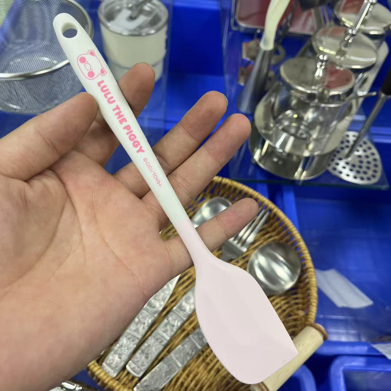 硅胶刮刀食品级烘焙工具套装油刷蛋糕奶油抹刀粉色