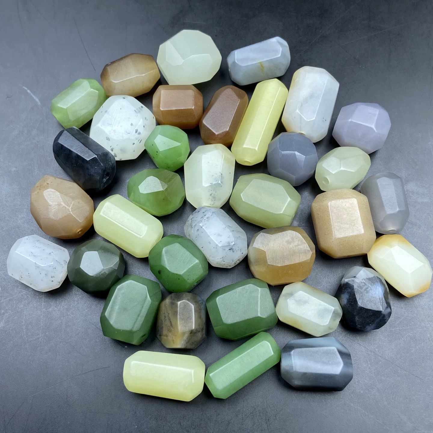 和田玉手串挂件玉链吊坠直播