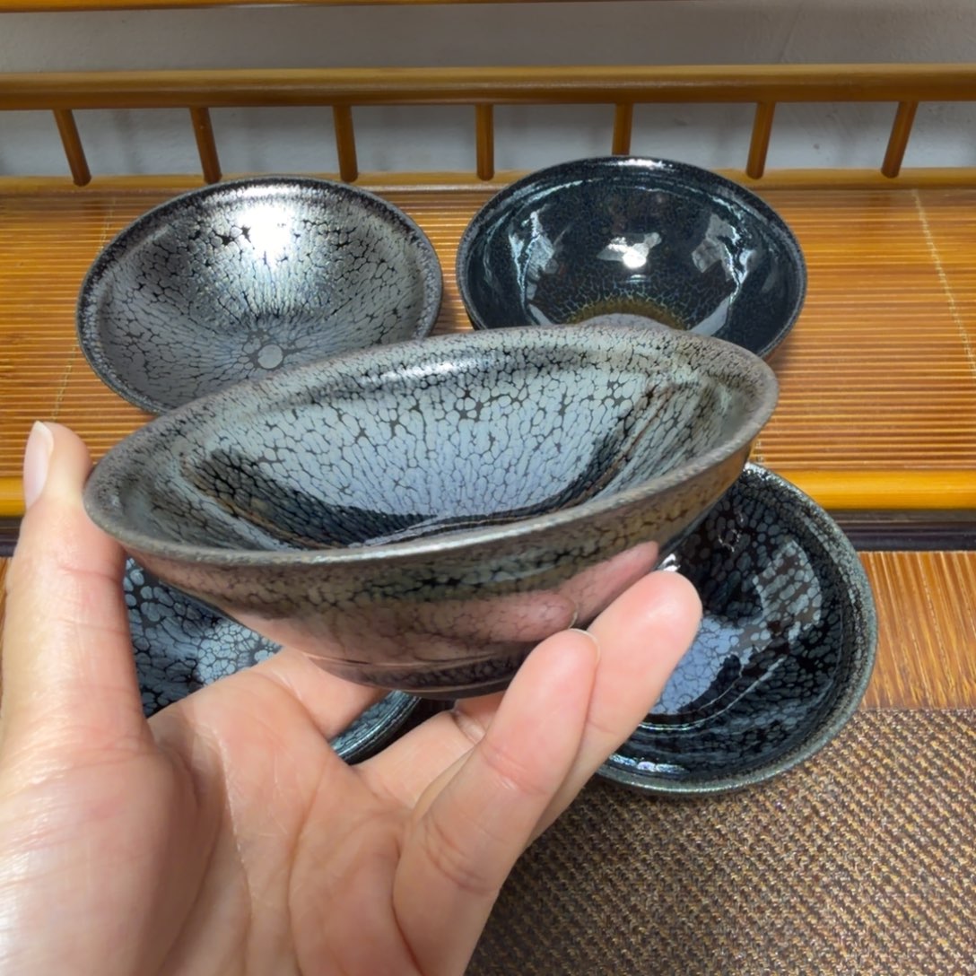 茶盏建盏手工制作主人杯茶杯
