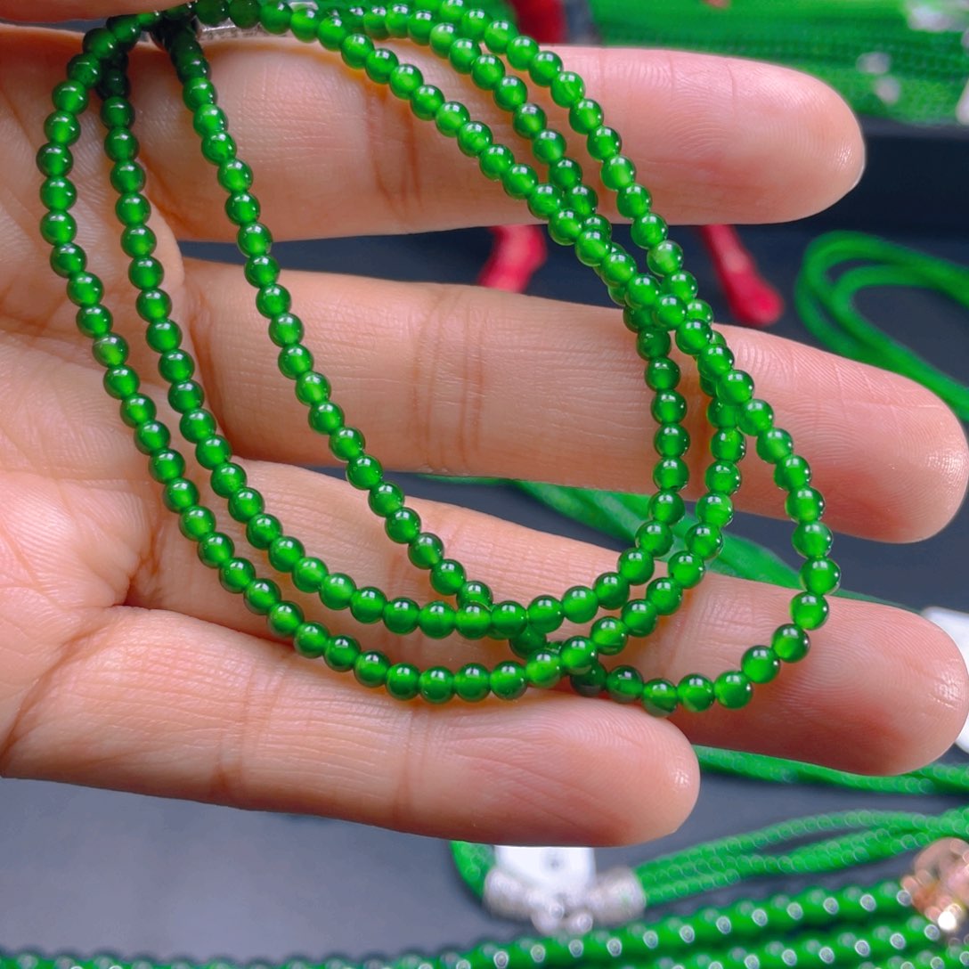 翡翠项链未镶嵌，1