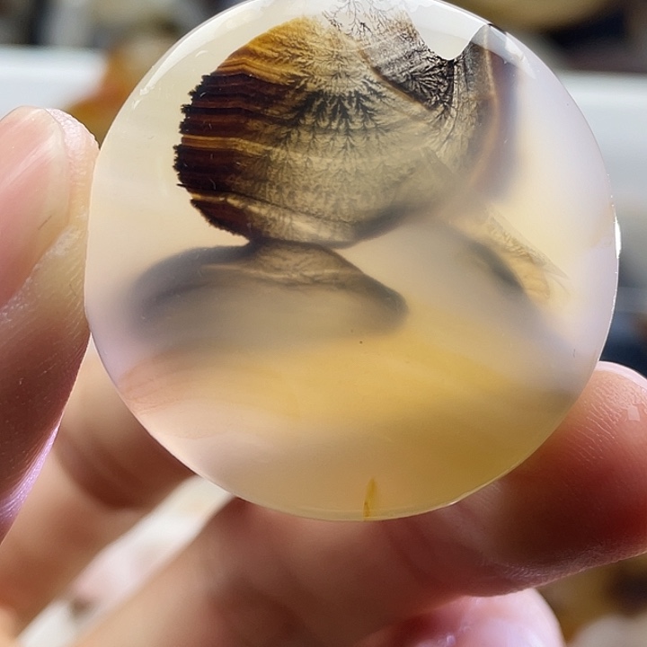 玛瑙/玉髓合金颈饰