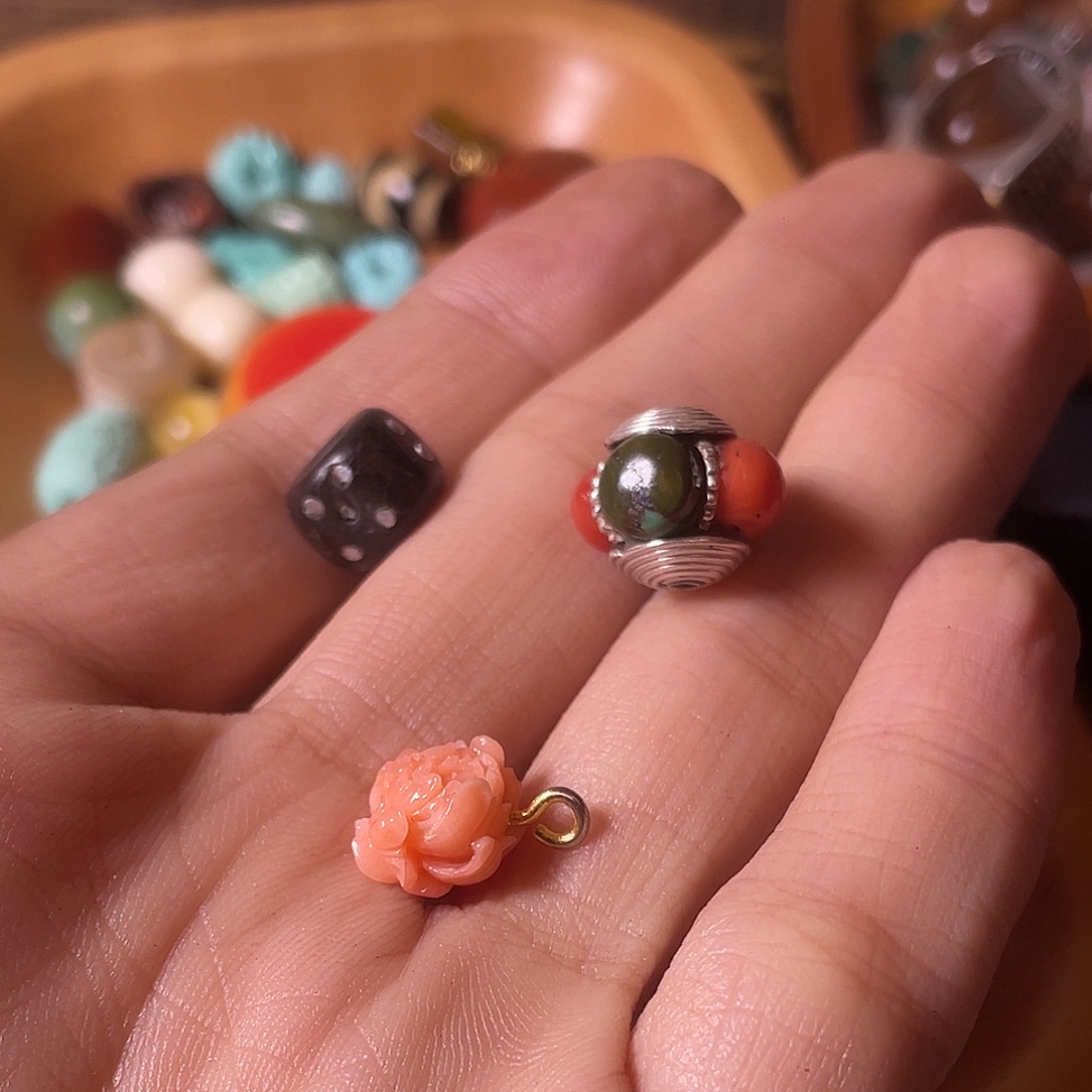 ****️吊坠白玉菩提珠子