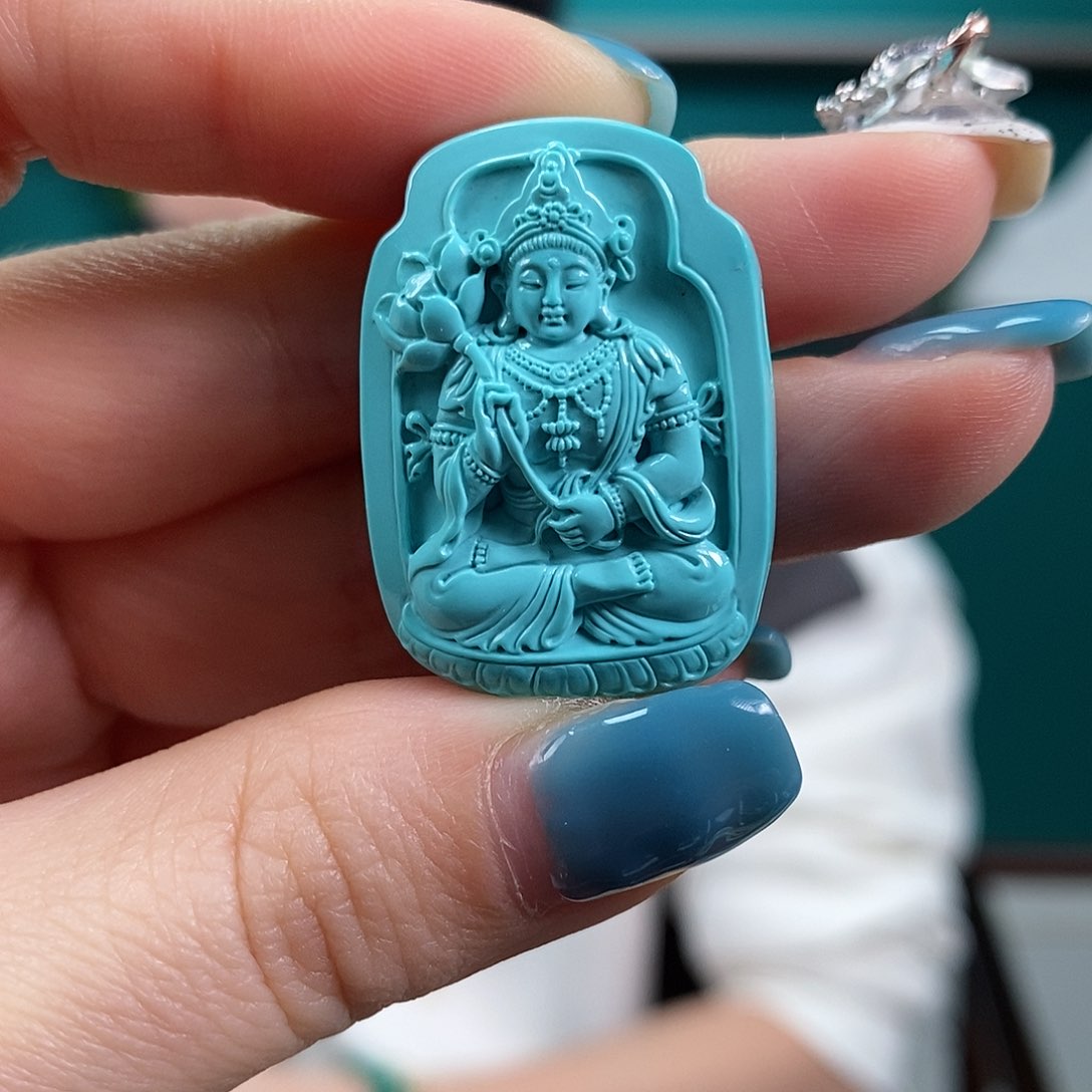 绿松石珠宝奇石未镶嵌