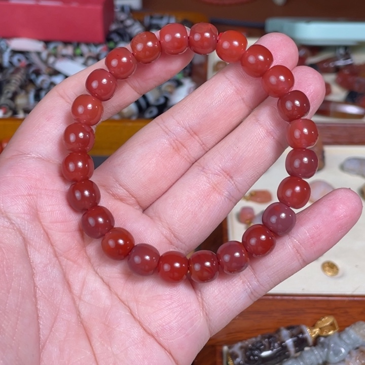 南红玛瑙未镶嵌颈饰113