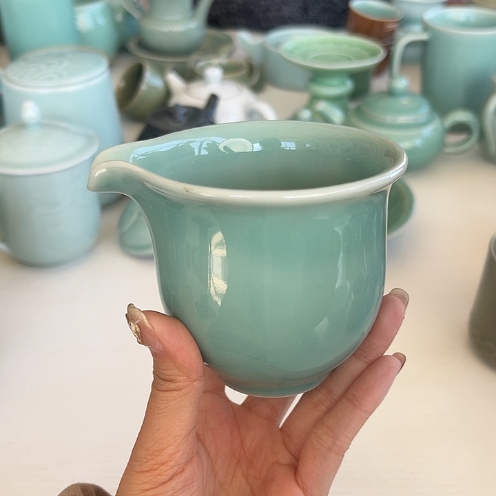 小米茶器龙泉青瓷