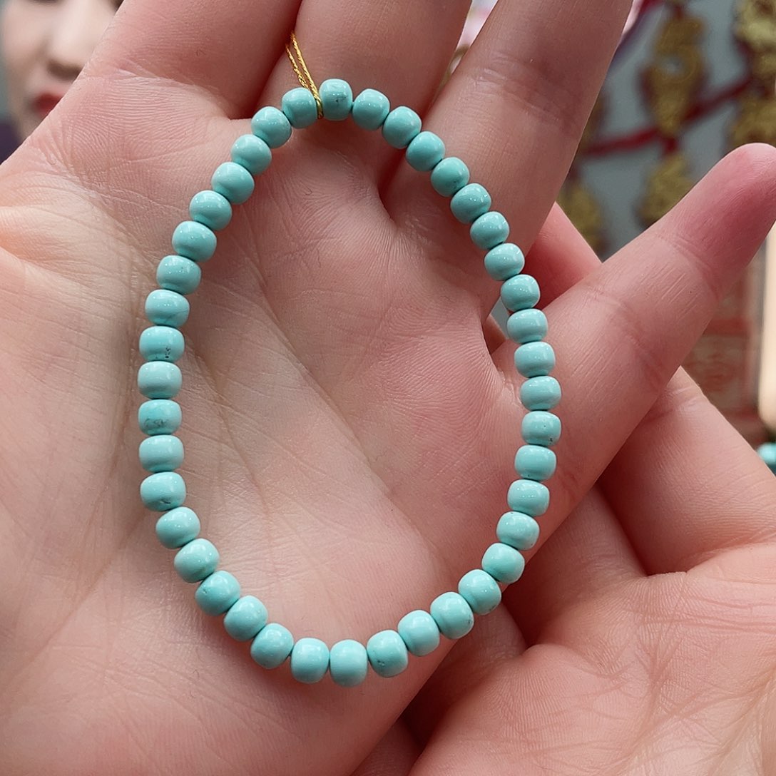 绿松石手串未镶嵌