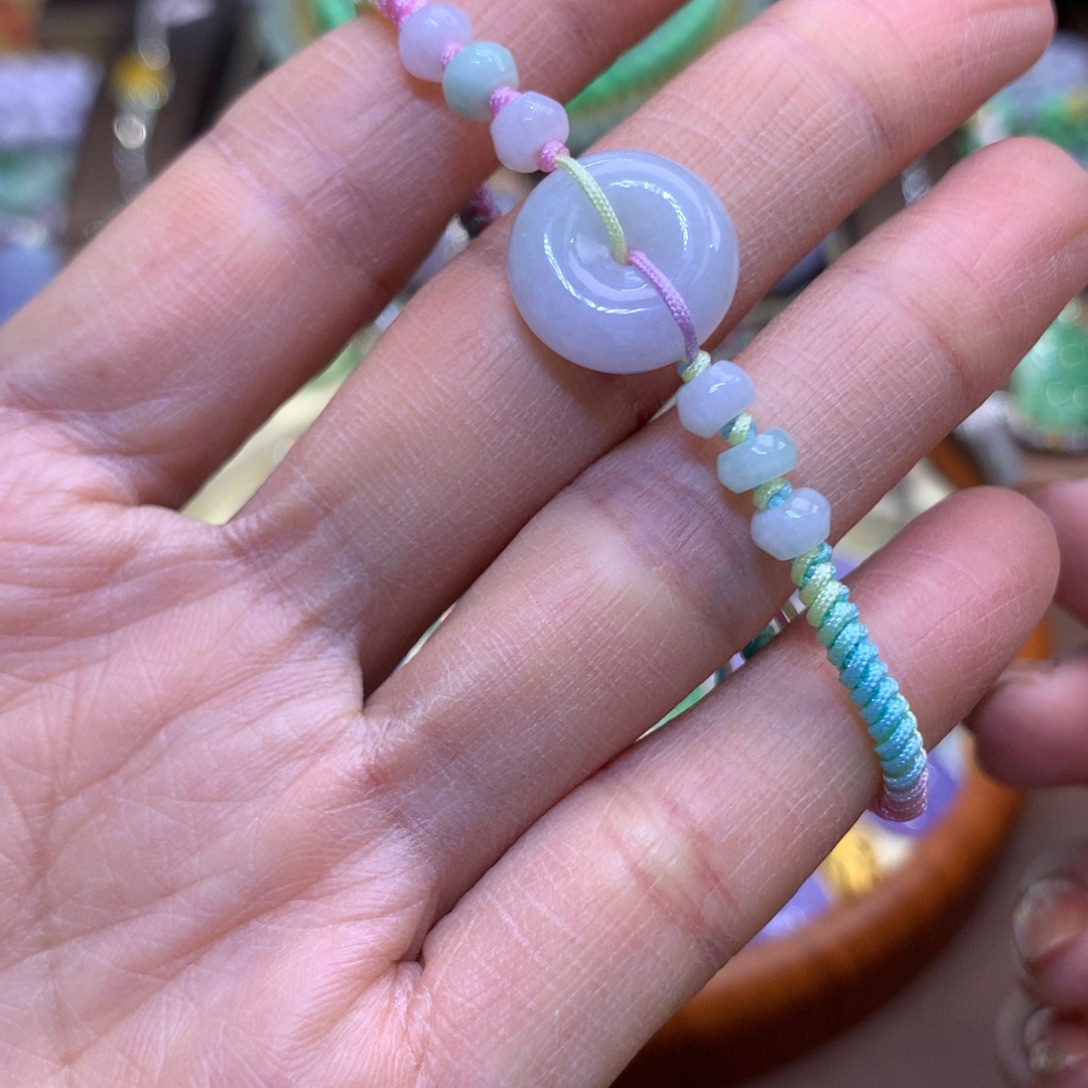 2***1翡翠未镶嵌颈饰翡翠