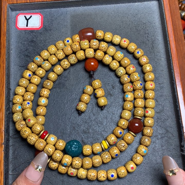 星月菩提吊坠菩提