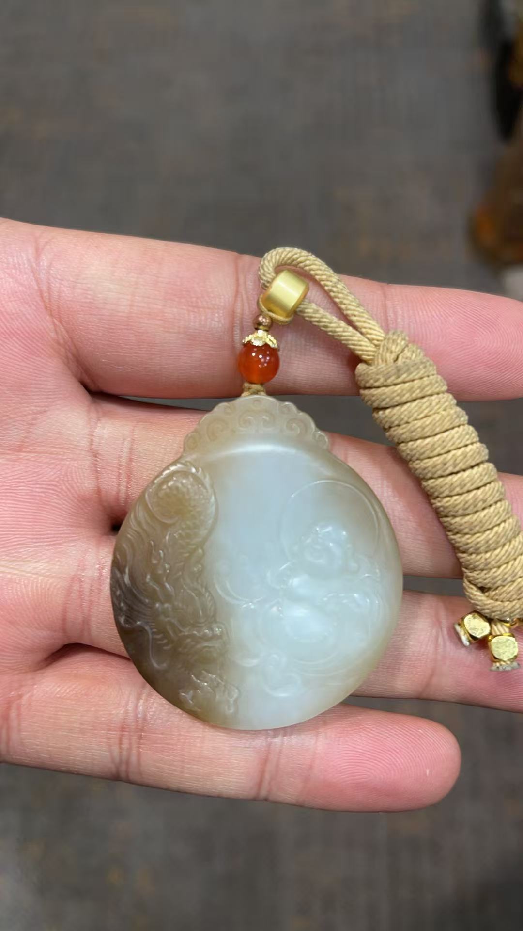 【晋博真选】【玉器】如来吊牌