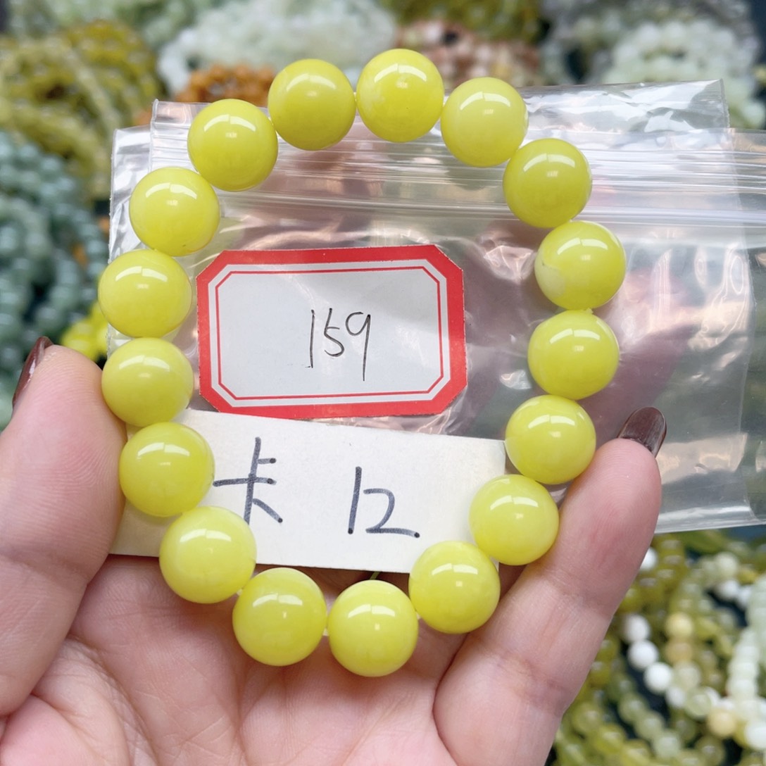 未镶嵌蛇纹石玉手串