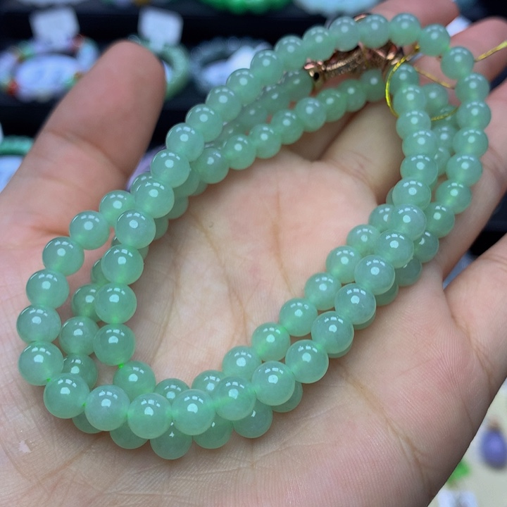 翡翠手链未镶嵌翡翠