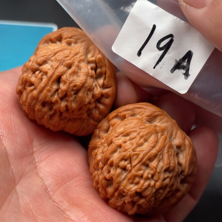 文玩核桃吊坠楠*莲花40