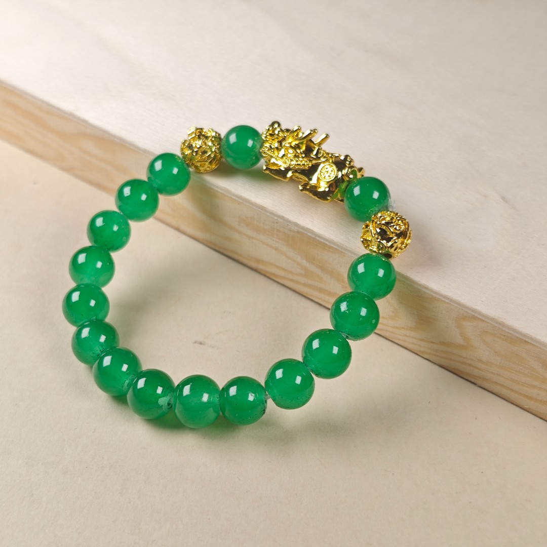 【福气来珠宝】FL049-Diy配饰-精美设计款貔貅手串-多样性发其一