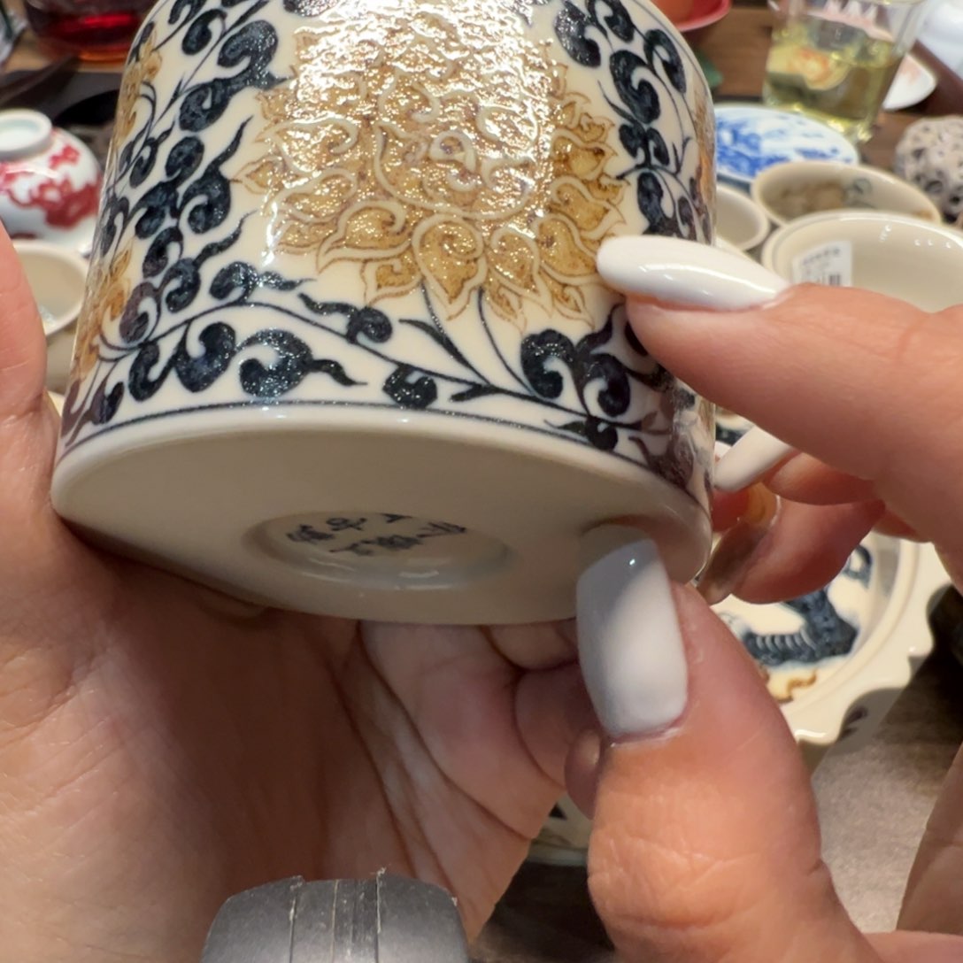 杯净*景德镇陶瓷杯子