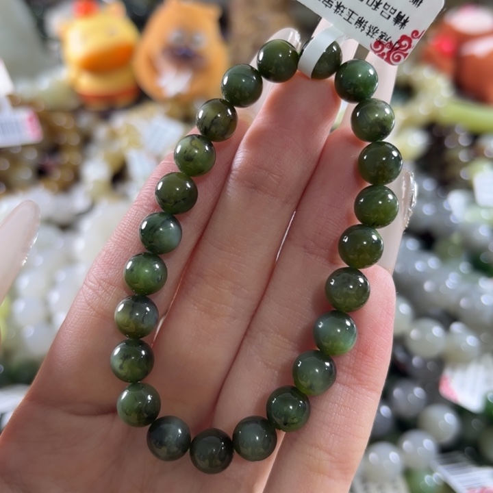 和田玉未镶嵌手链34