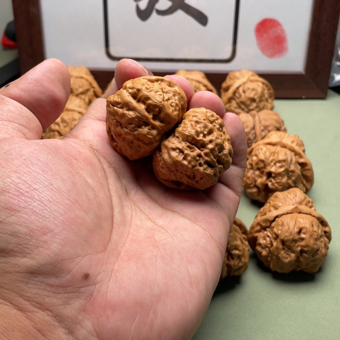 吊坠文玩核桃蛙饼