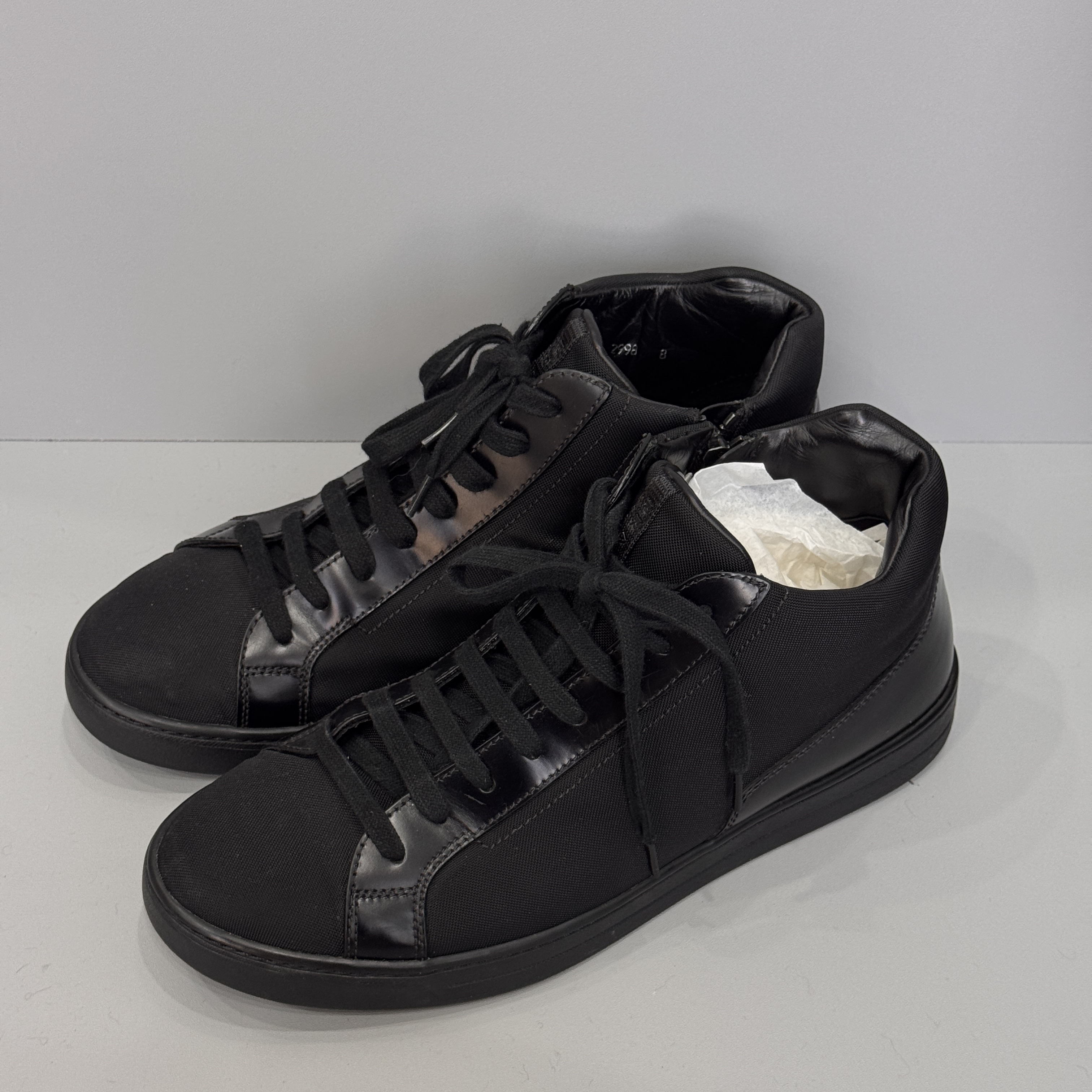 99新 Prada/普拉达 42码 275 中帮 板鞋