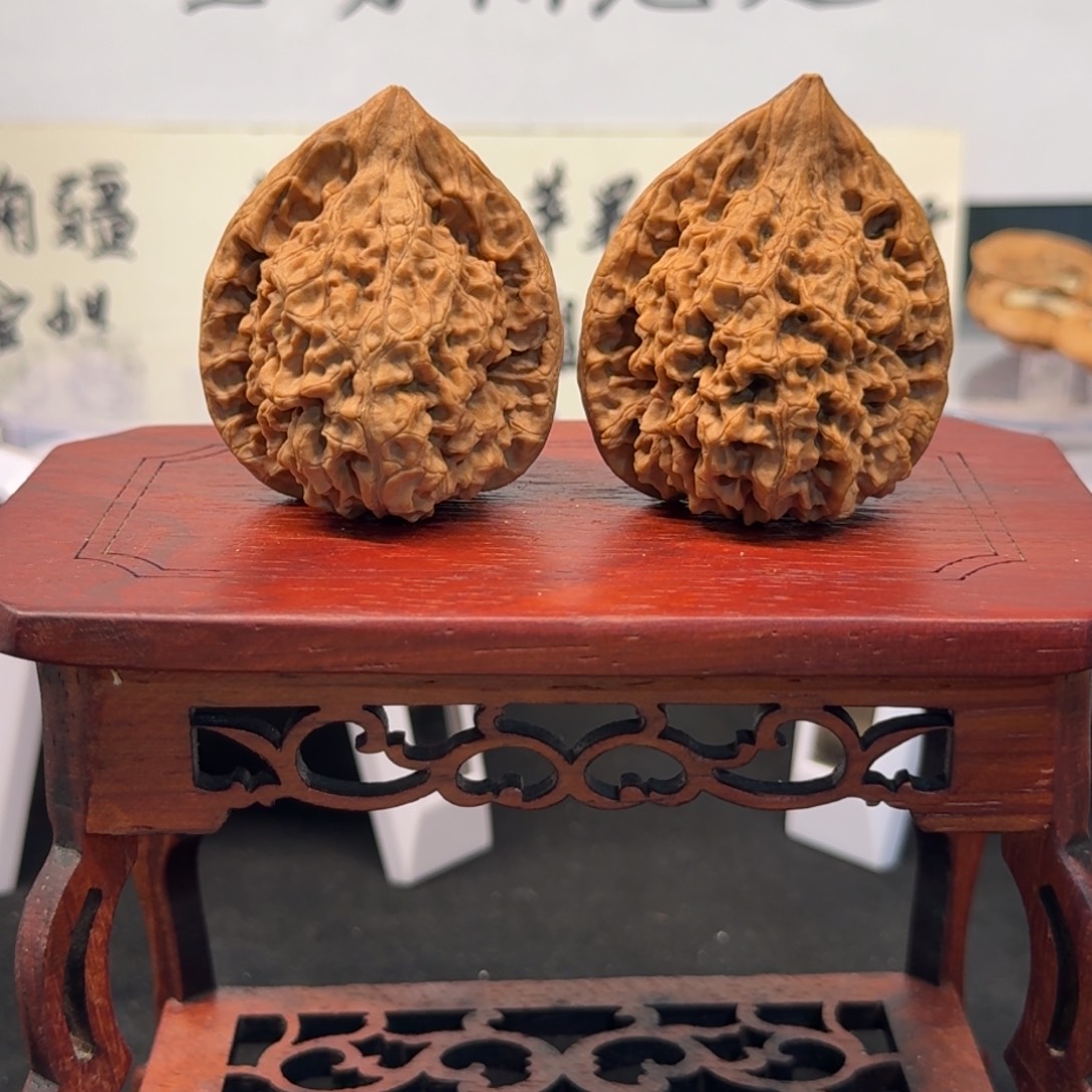 把件文玩核桃29号官帽边43肚38高47全品无药无修原生态