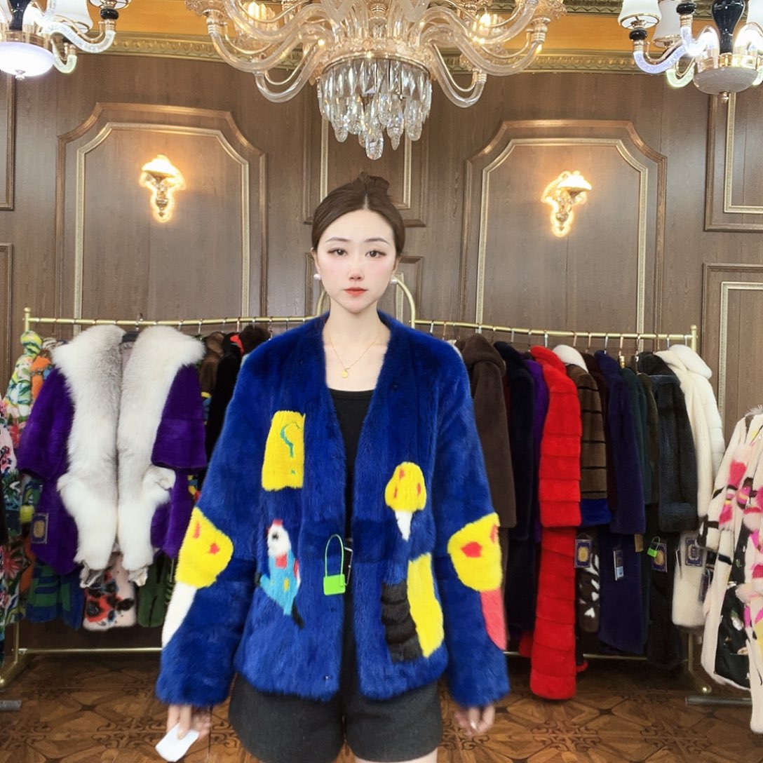 貂皮大衣时尚潮流
