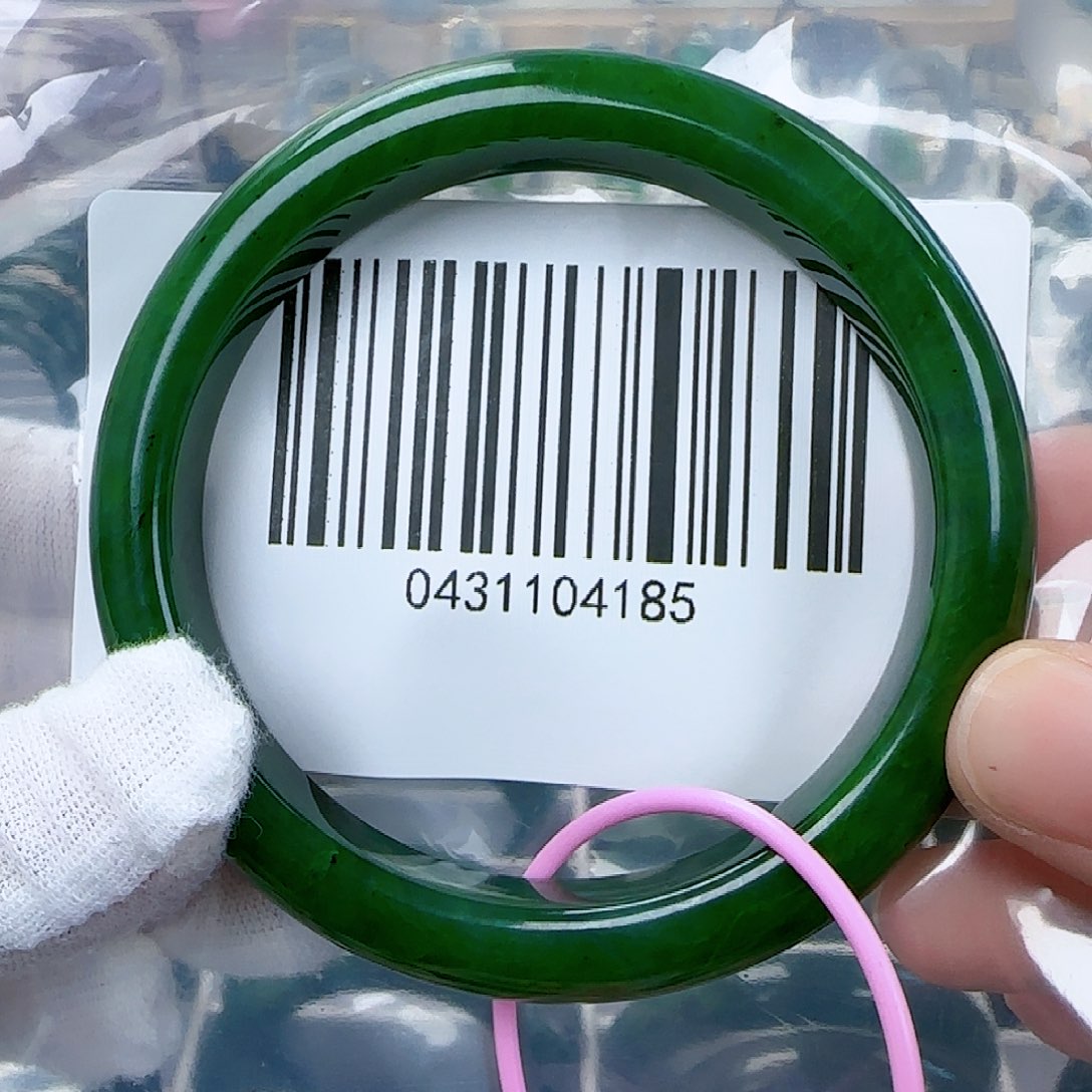 和田玉（碧玉）手镯未镶嵌5859