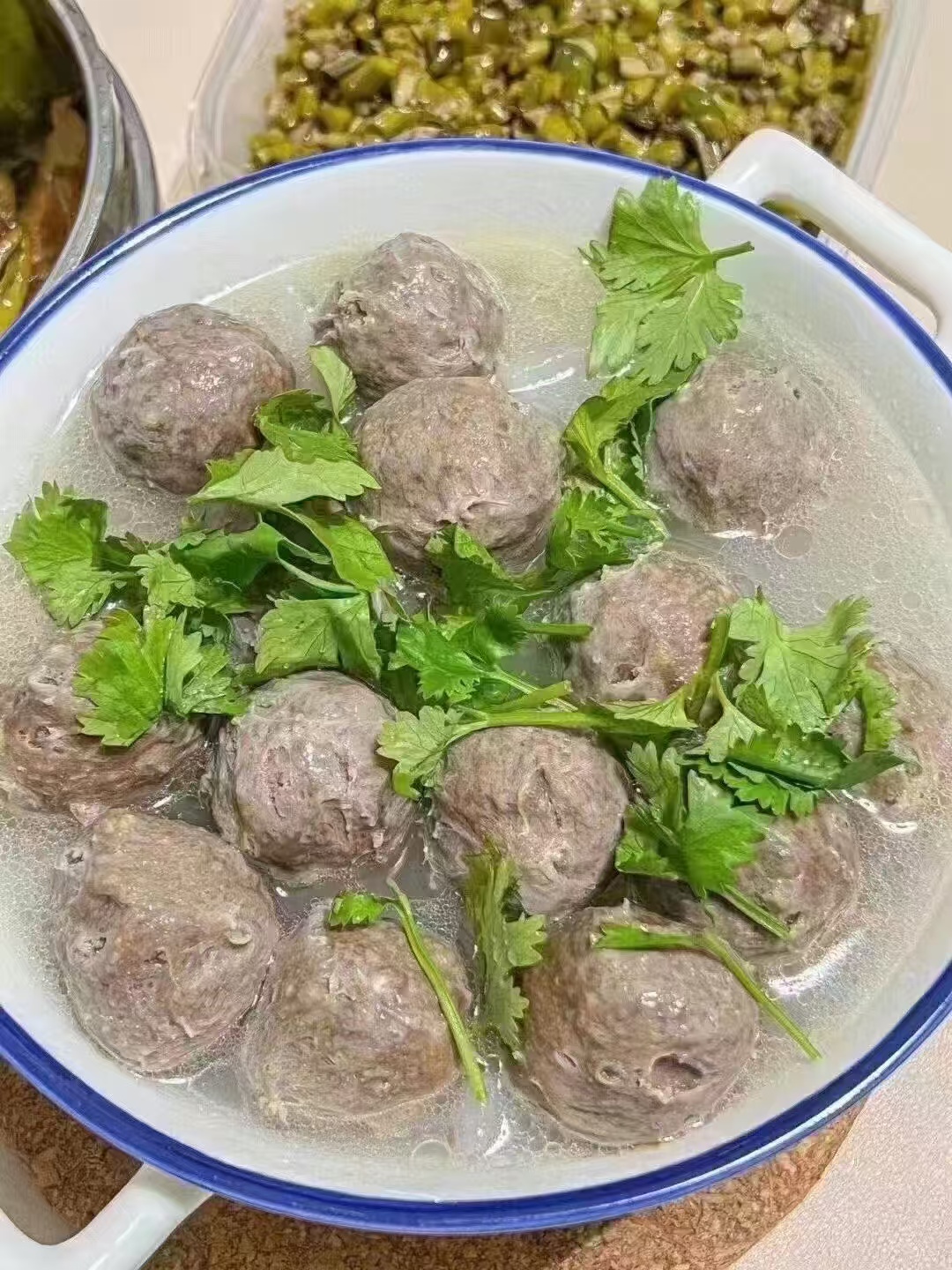 手打牛肉丸牛肉饼
