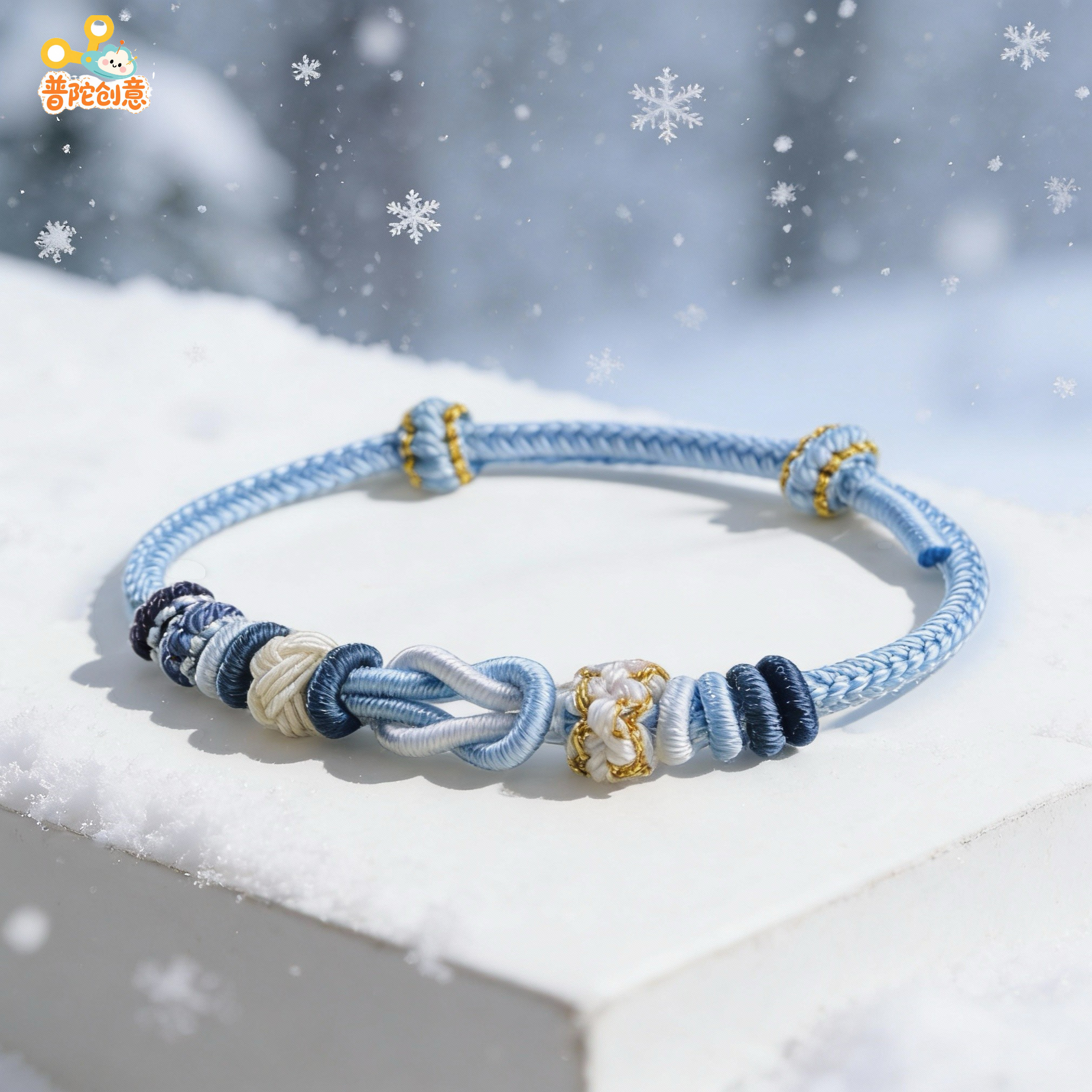 布艺手链 马年莫相离手绳半成品可穿黄金配珠成品编绳手链百搭