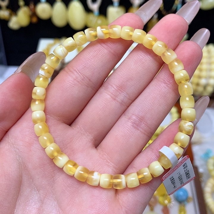 手链蜜蜡未镶嵌蜜蜡手串