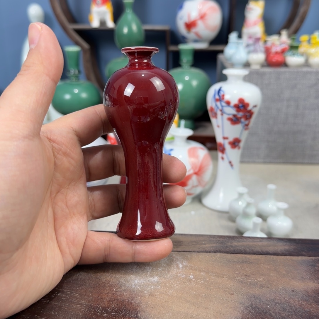 陶瓷手工小花器摆件