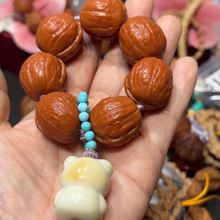 第***世文玩核桃吊坠云朵217