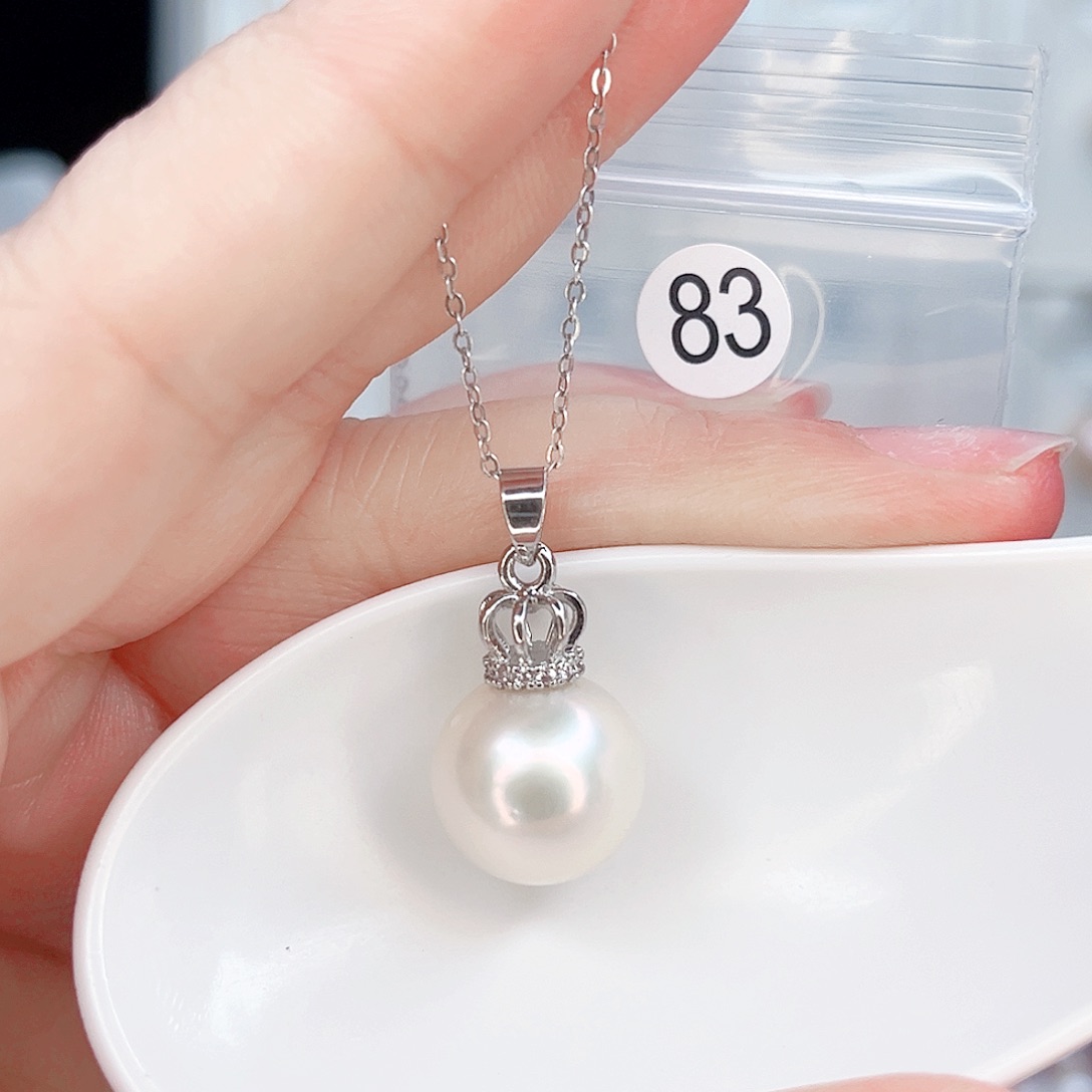 合金淡水珍珠吊坠(赠链)
