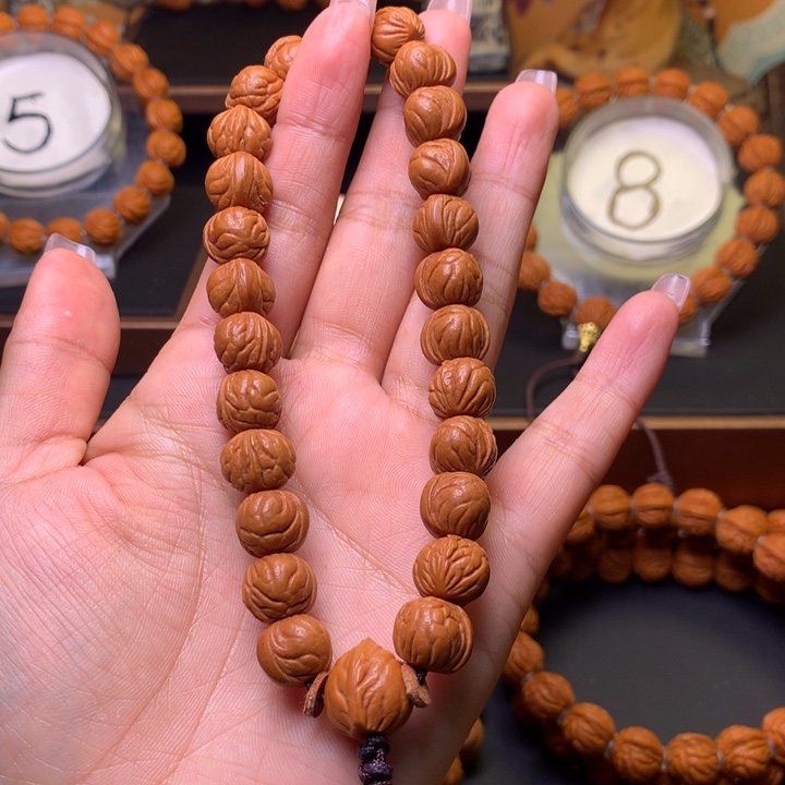 桃核吊坠乐*?桃核手串