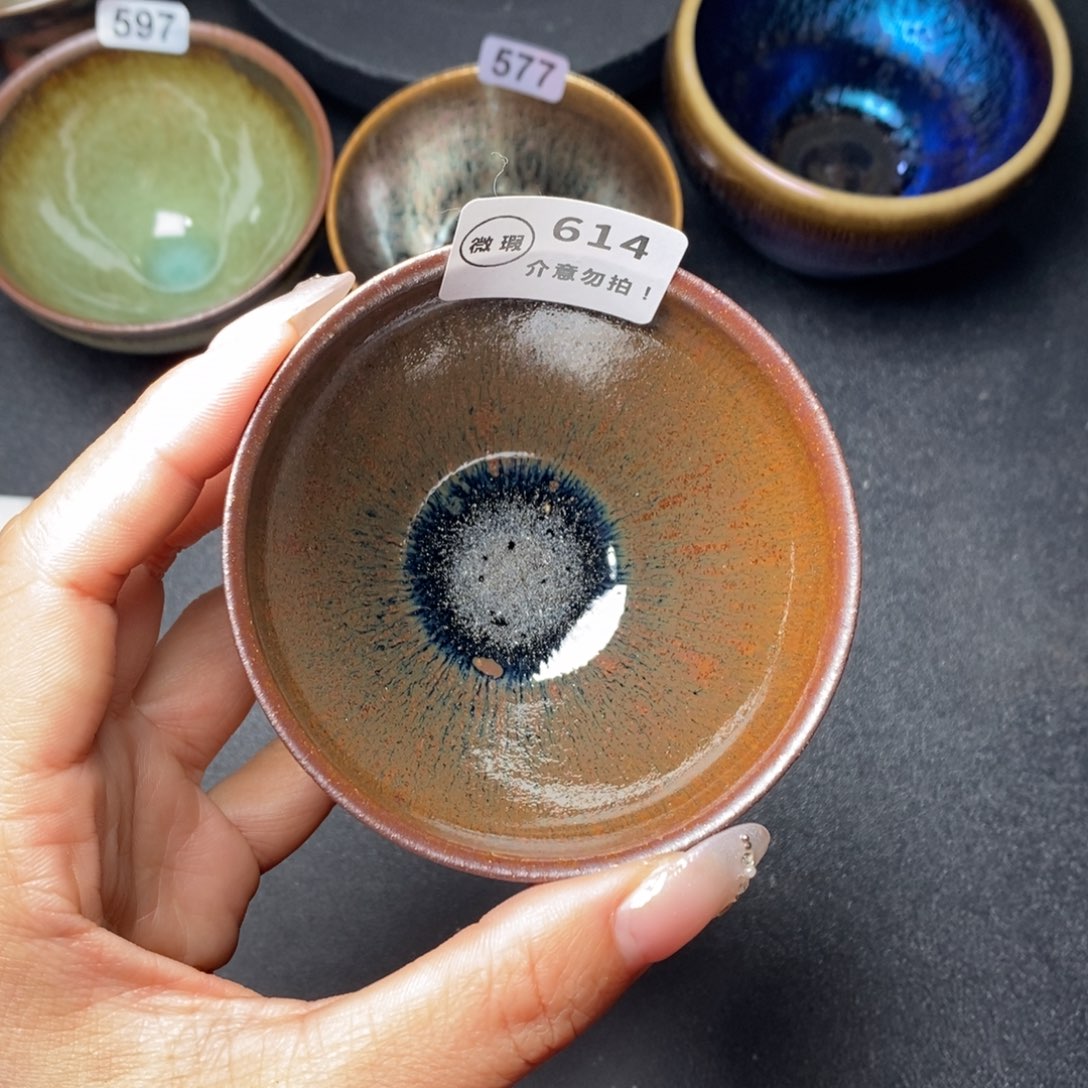 茶盏建窑建盏主人杯w 614