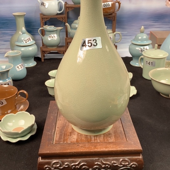 摆件原矿釉原产地汝瓷精品