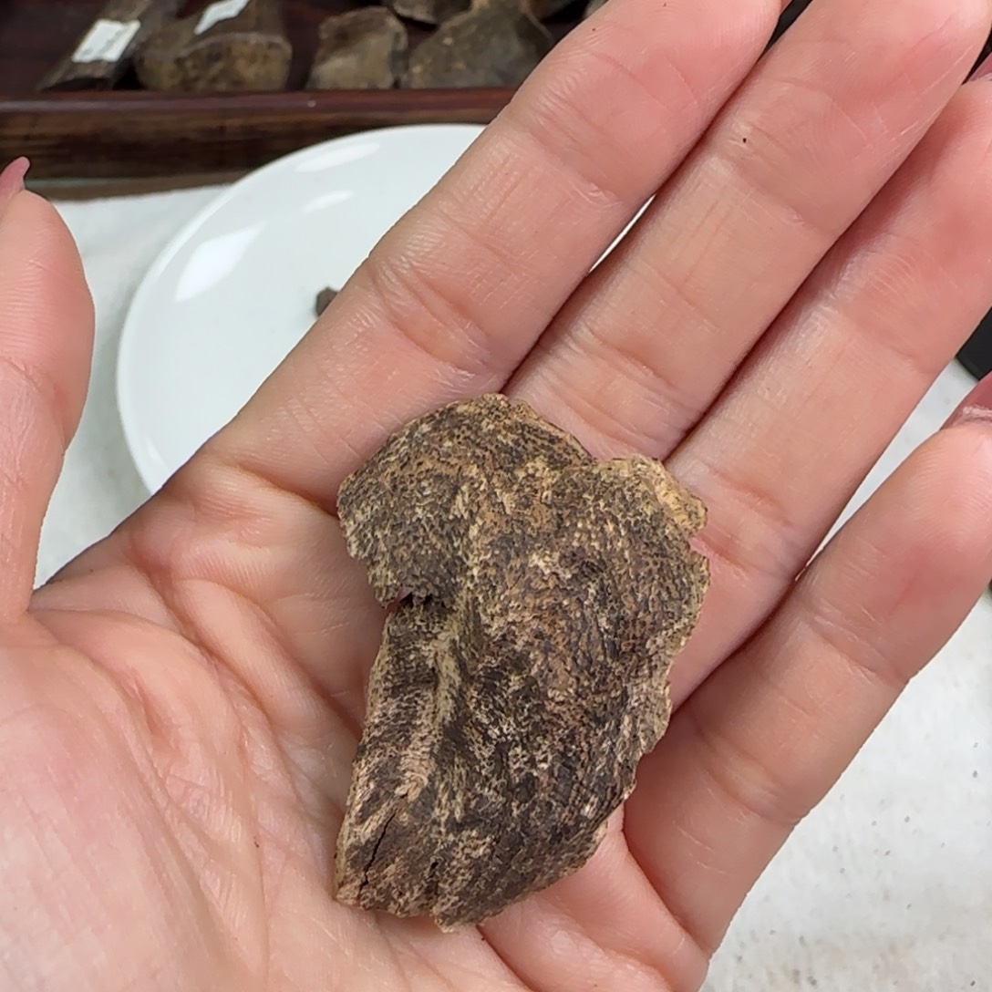 沉香碎屑沉香香港老料1.9