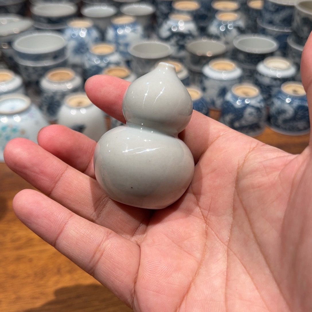 瓷顽古手工手绘作品