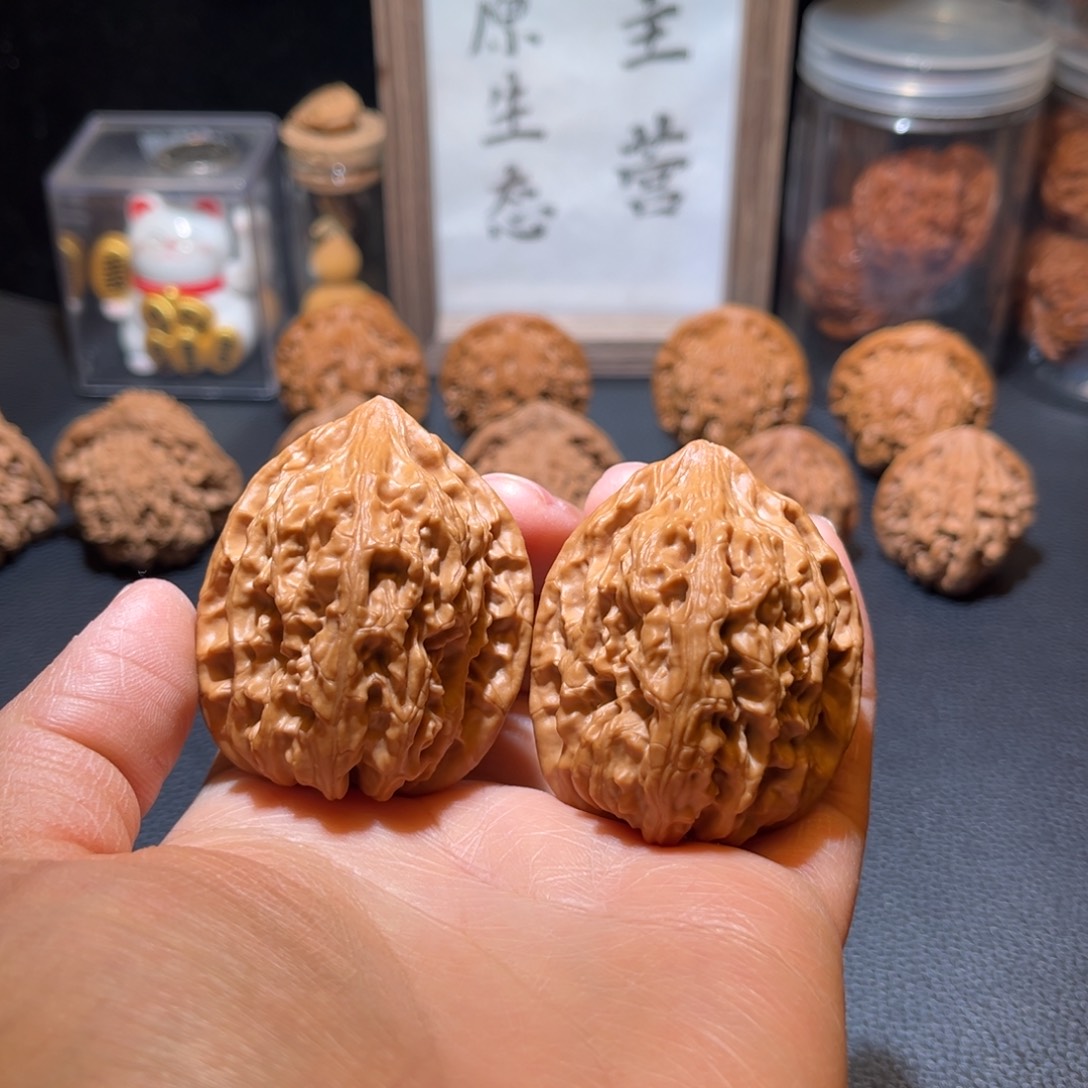文玩核桃把件鸡心41