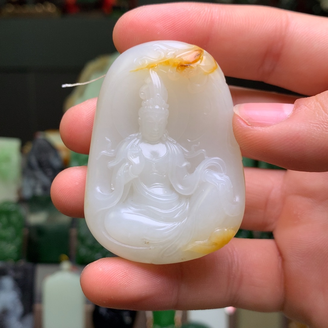 和田玉挂件未镶嵌