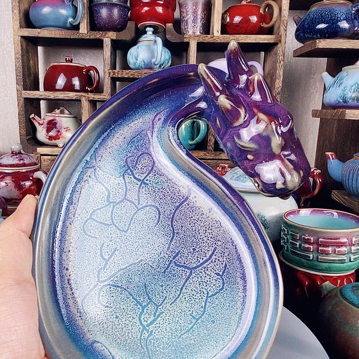 中国神后钧瓷茶具