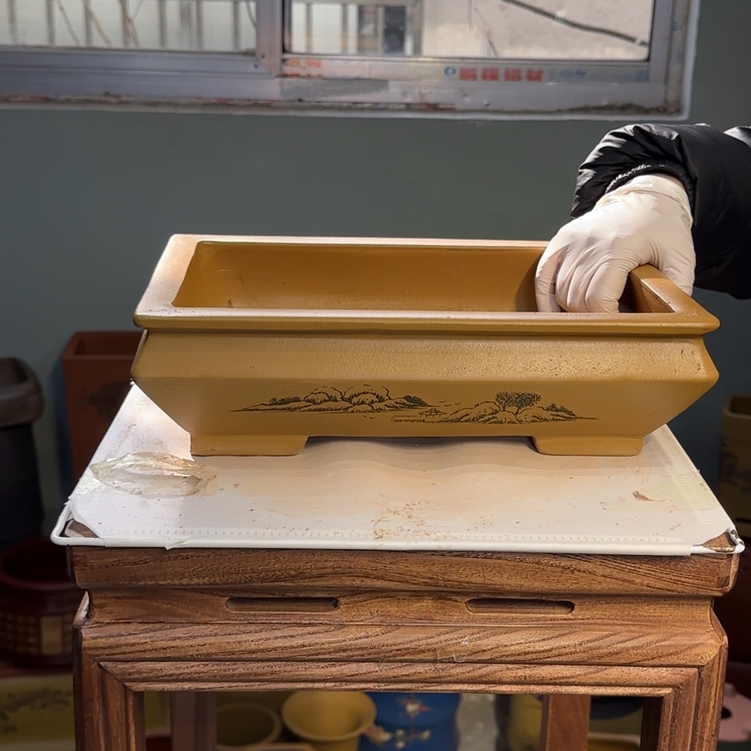 紫砂花盆紫砂口径31