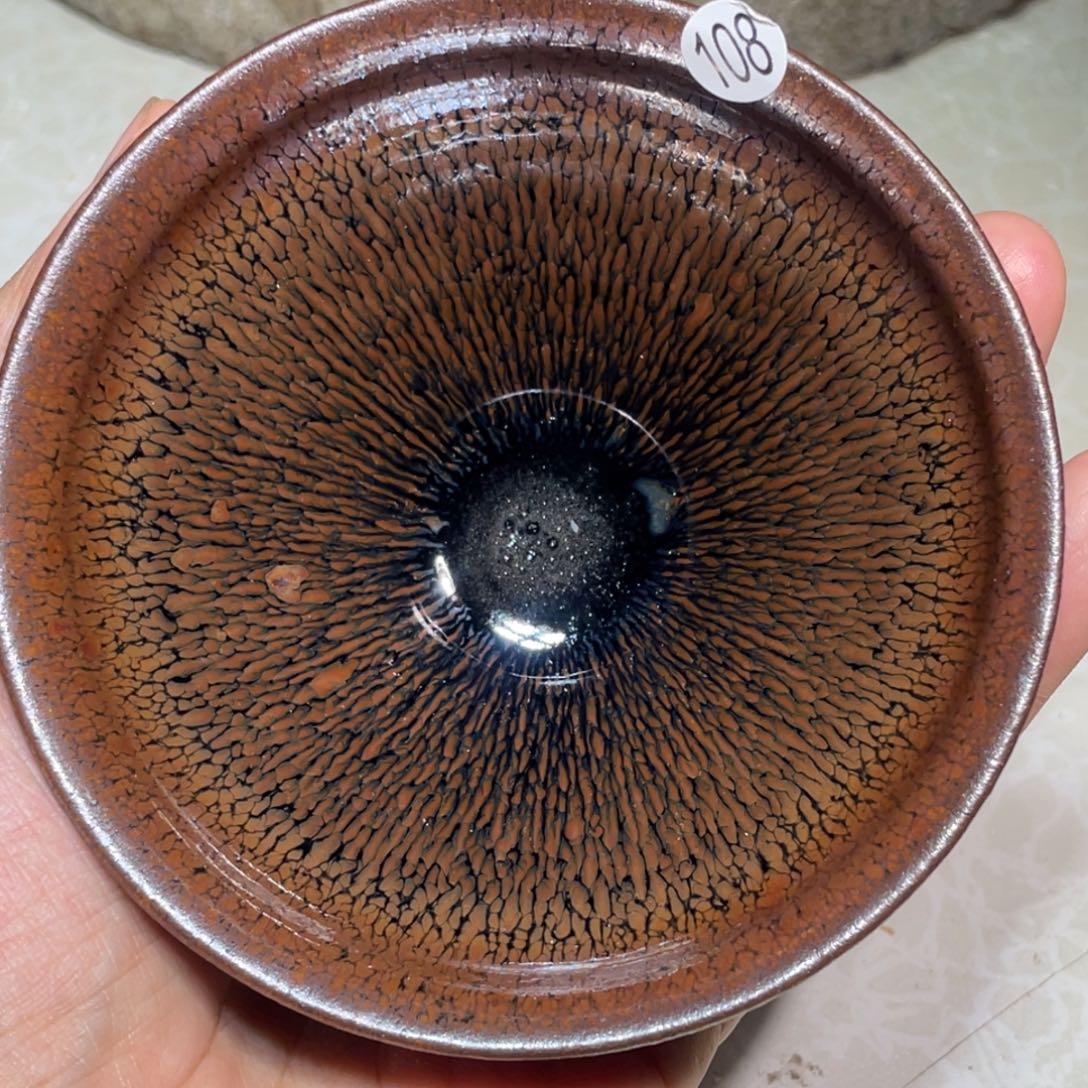茶盏龙窑柴烧建盏108